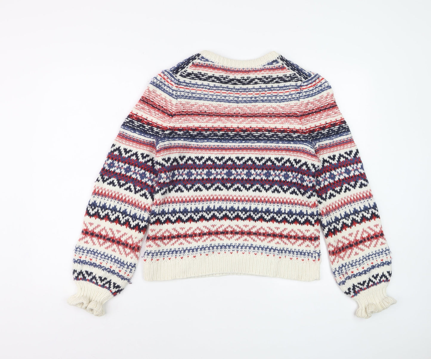 Marks and Spencer Women’s Multicoloured Fair Isle Jumper Size 10