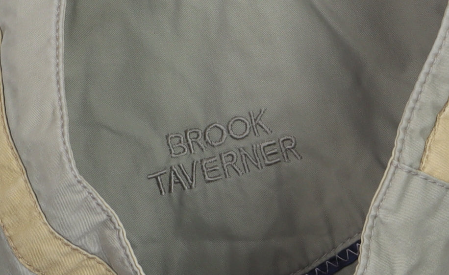 Brook Taverner Men's Beige Cotton Bodywarmer Gilet Size 44