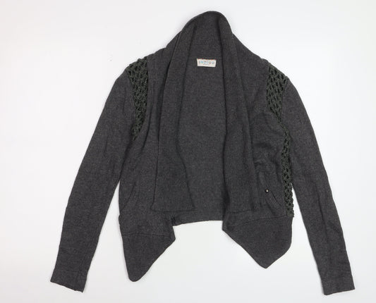 Marks and Spencer Women’s Grey Open Knit Cardigan Size 8