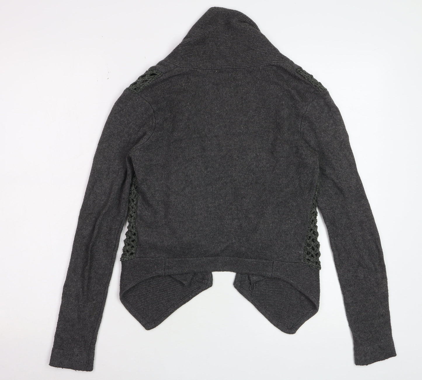 Marks and Spencer Women’s Grey Open Knit Cardigan Size 8