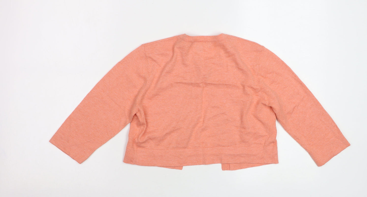 Monsoon Women’s Coral Cardigan Size 10 Button Detail Knitwear