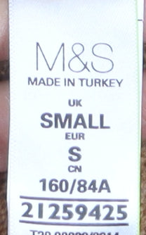 Marks and Spencer Women's Multicoloured Hooded Knit Cardigan Size S