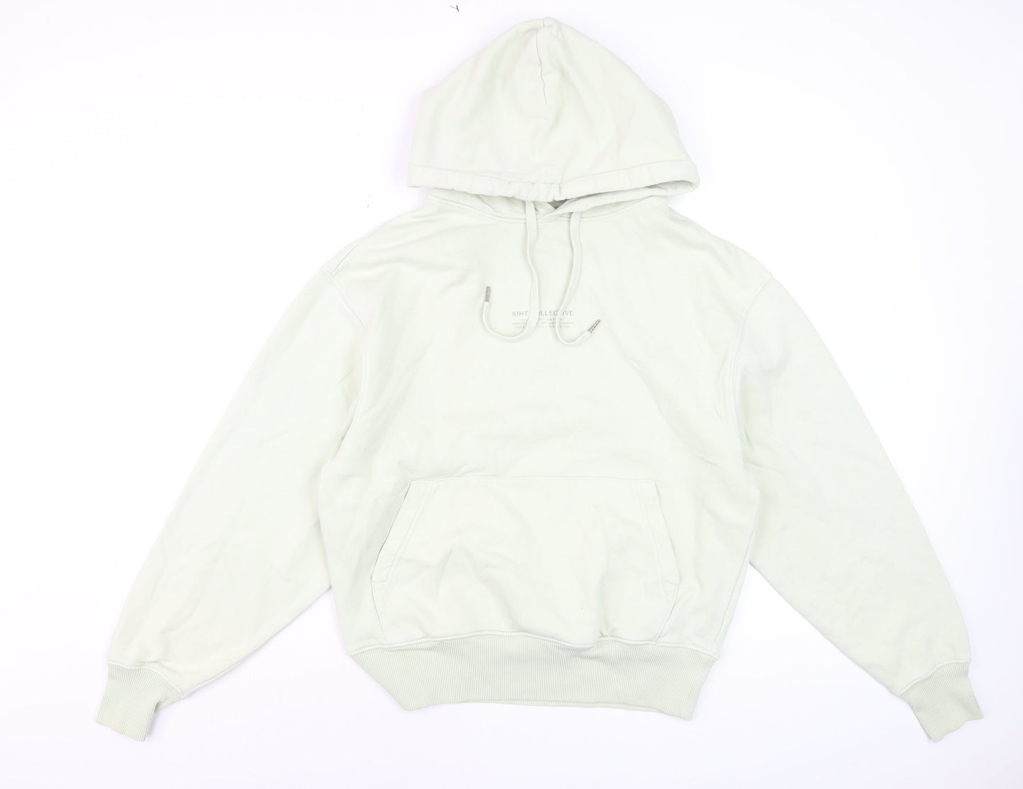 Kith Women’s Beige Pullover Hoodie Size XS Organic Cotton Blend