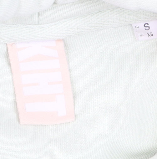 Kith Women’s Beige Pullover Hoodie Size XS Organic Cotton Blend