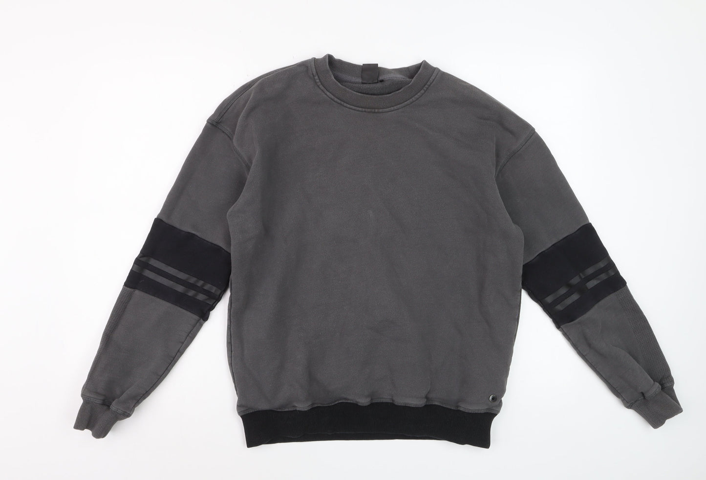 Lilybod Womens Grey Crew Neck Pullover Sweatshirt M Regular Fit