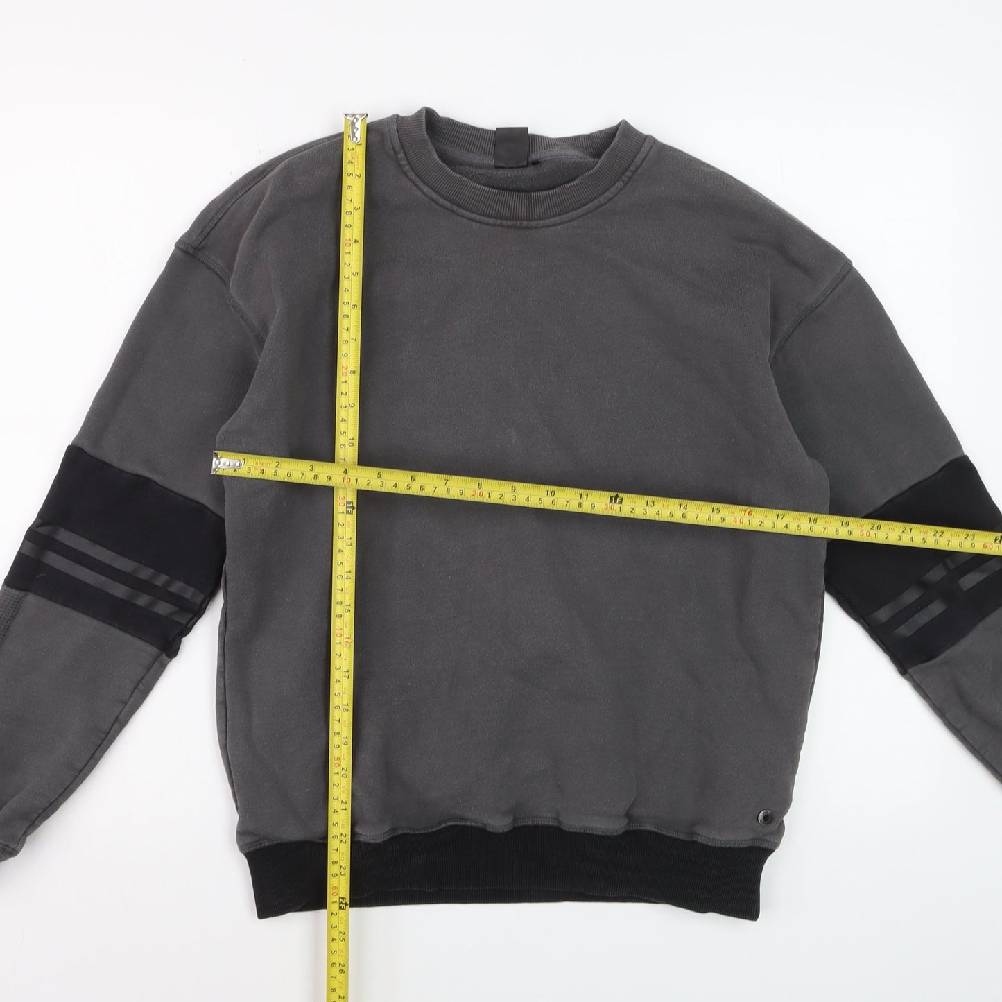 Lilybod Womens Grey Crew Neck Pullover Sweatshirt M Regular Fit
