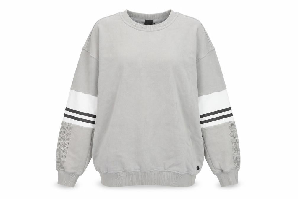 Lilybod Women Grey Crew Neck Pullover Sweatshirt XS Cotton