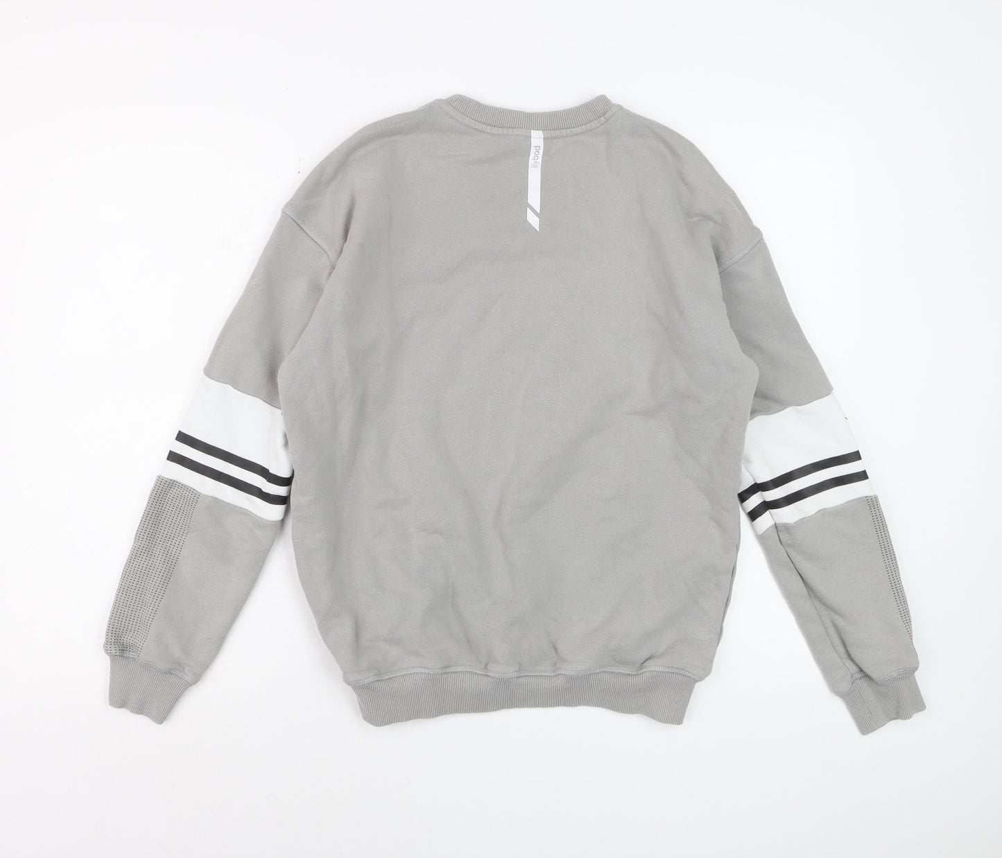 Lilybod Women Grey Crew Neck Pullover Sweatshirt XS Cotton