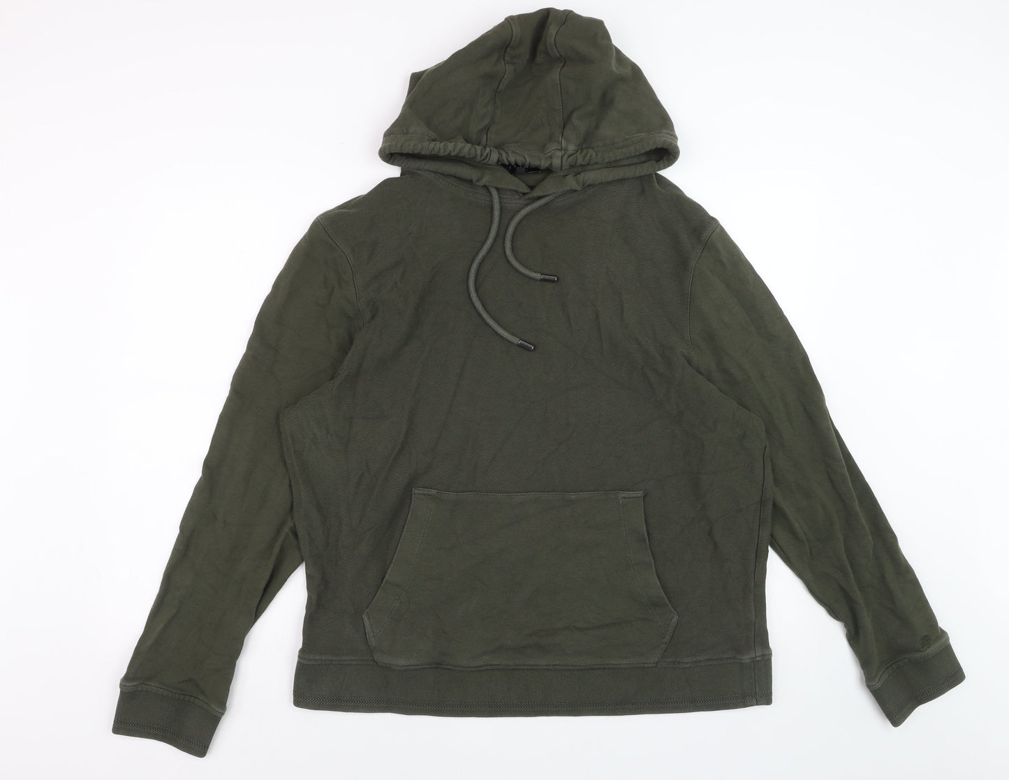 Ted Baker Men's Green XL Pullover Hoodie Cotton Lightweight