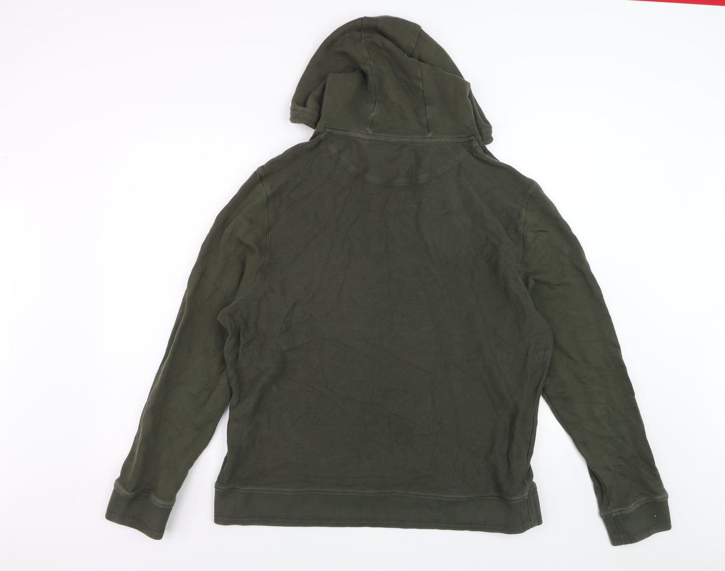 Ted Baker Men's Green XL Pullover Hoodie Cotton Lightweight
