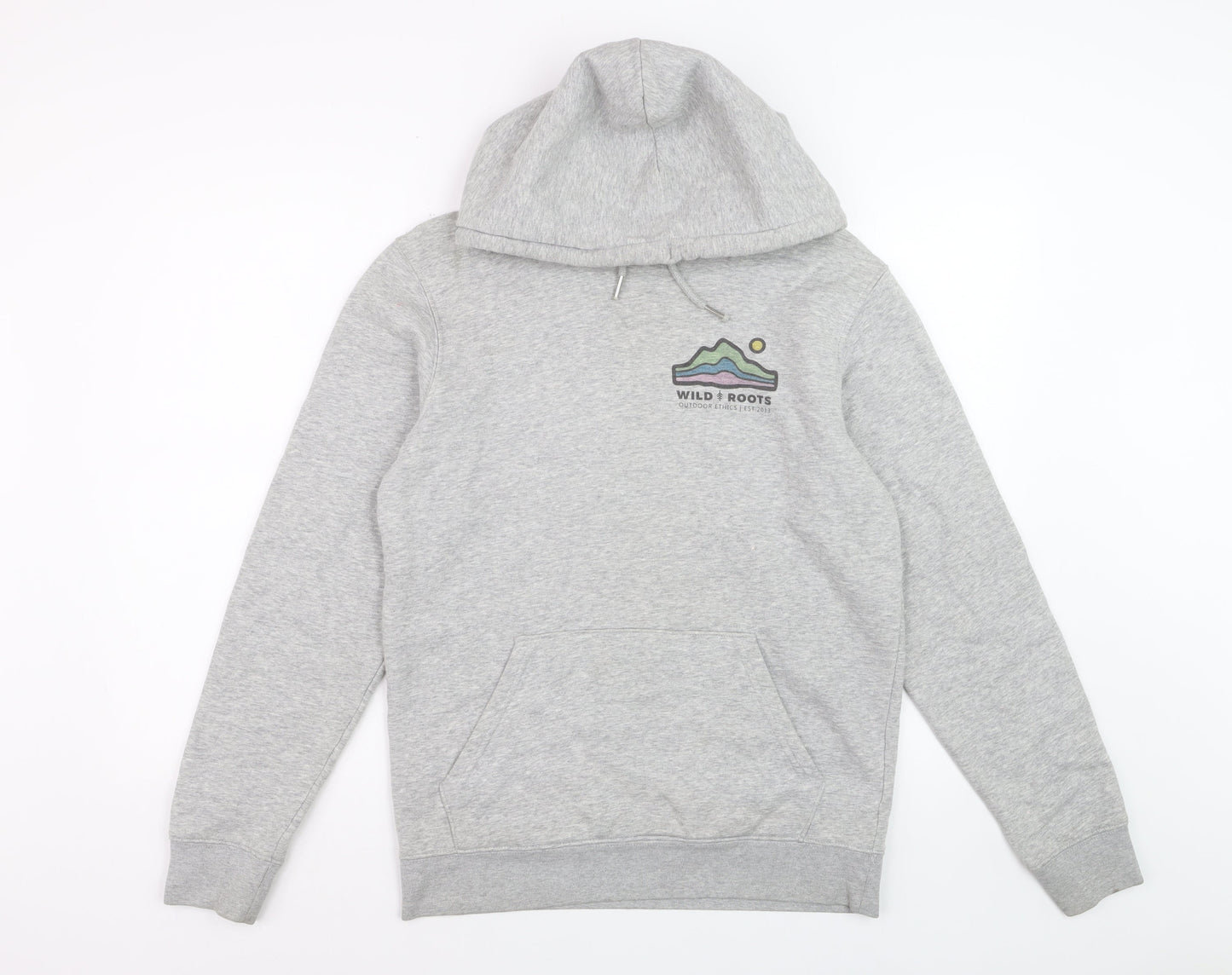 Banana Industries Mens Grey XS Pullover Hoodie Outdoor Graphic