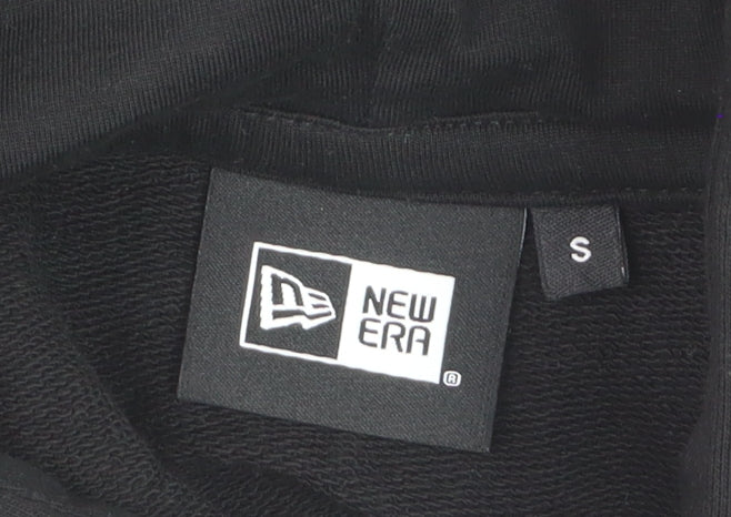 New Era Men's Black Pullover Hoodie S Los Angeles Lakers Embroidered Logo