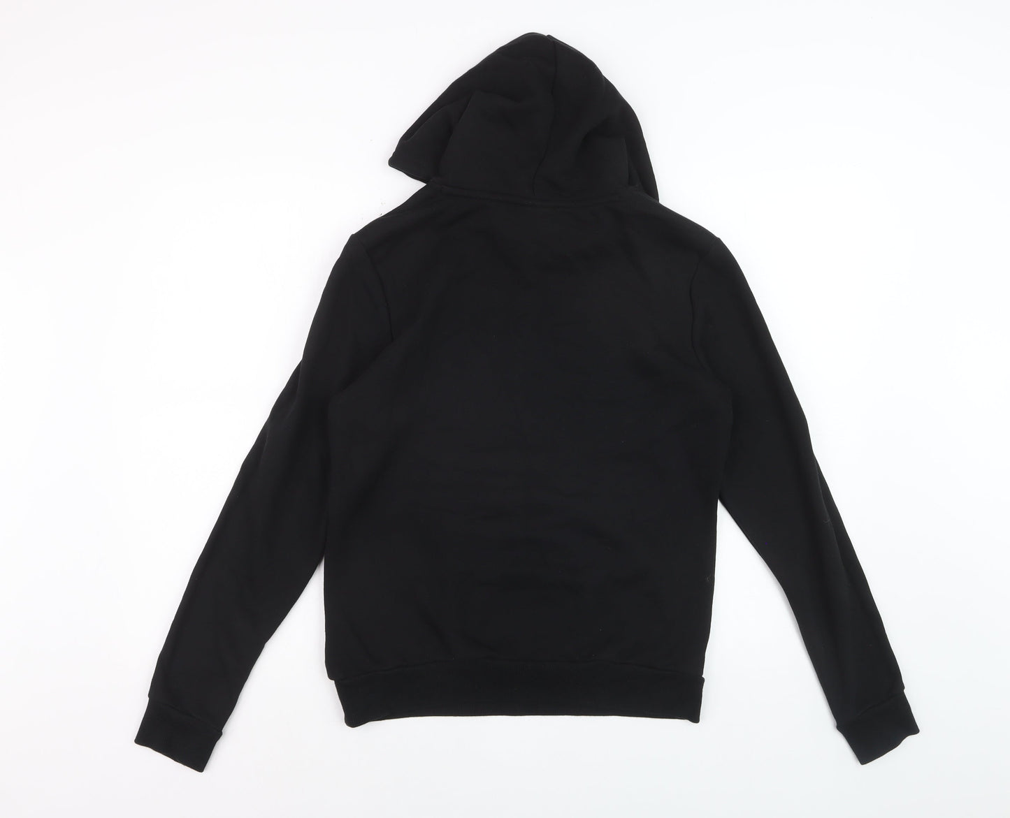 Puma Womens Black Hoodie UK 12 Pullover Hooded Sweatshirt