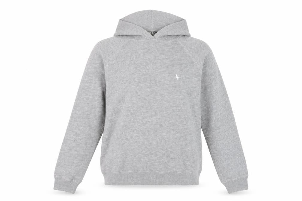 Jack Wills Women's Grey Pullover Hoodie UK 8 Cotton Blend