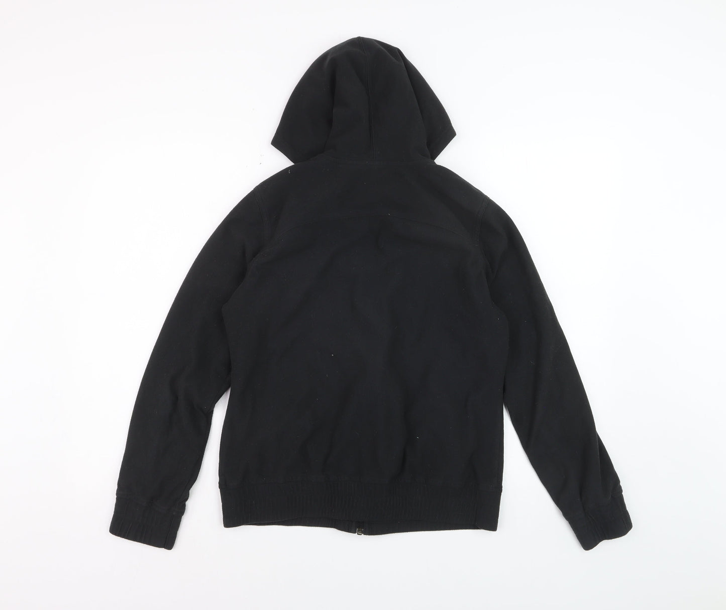 Reebok Women's Black Full Zip Hoodie L Size Casual Sportswear
