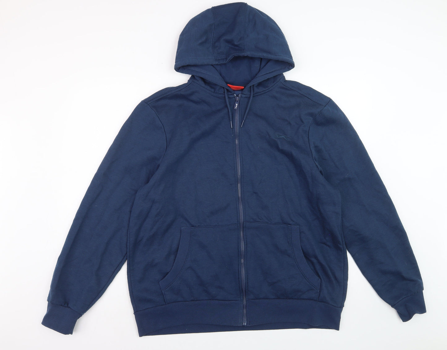 Slazenger Men's Blue Full Zip Hoodie Size L Regular Fit