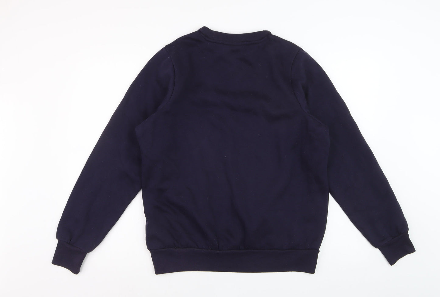 Slazenger Womens Navy XS Pullover Sweatshirt Polyester Cotton Logo