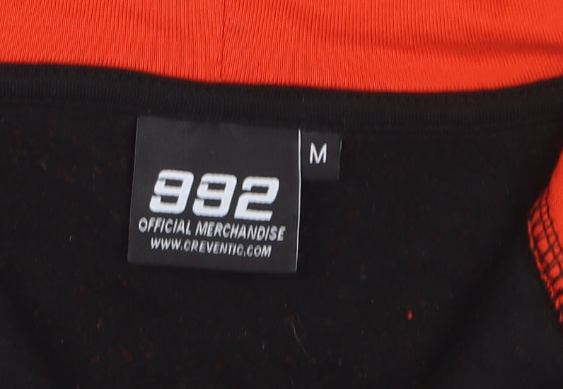 Creventic 992 Endurance Cup Men's Black Red Full Zip Hoodie M