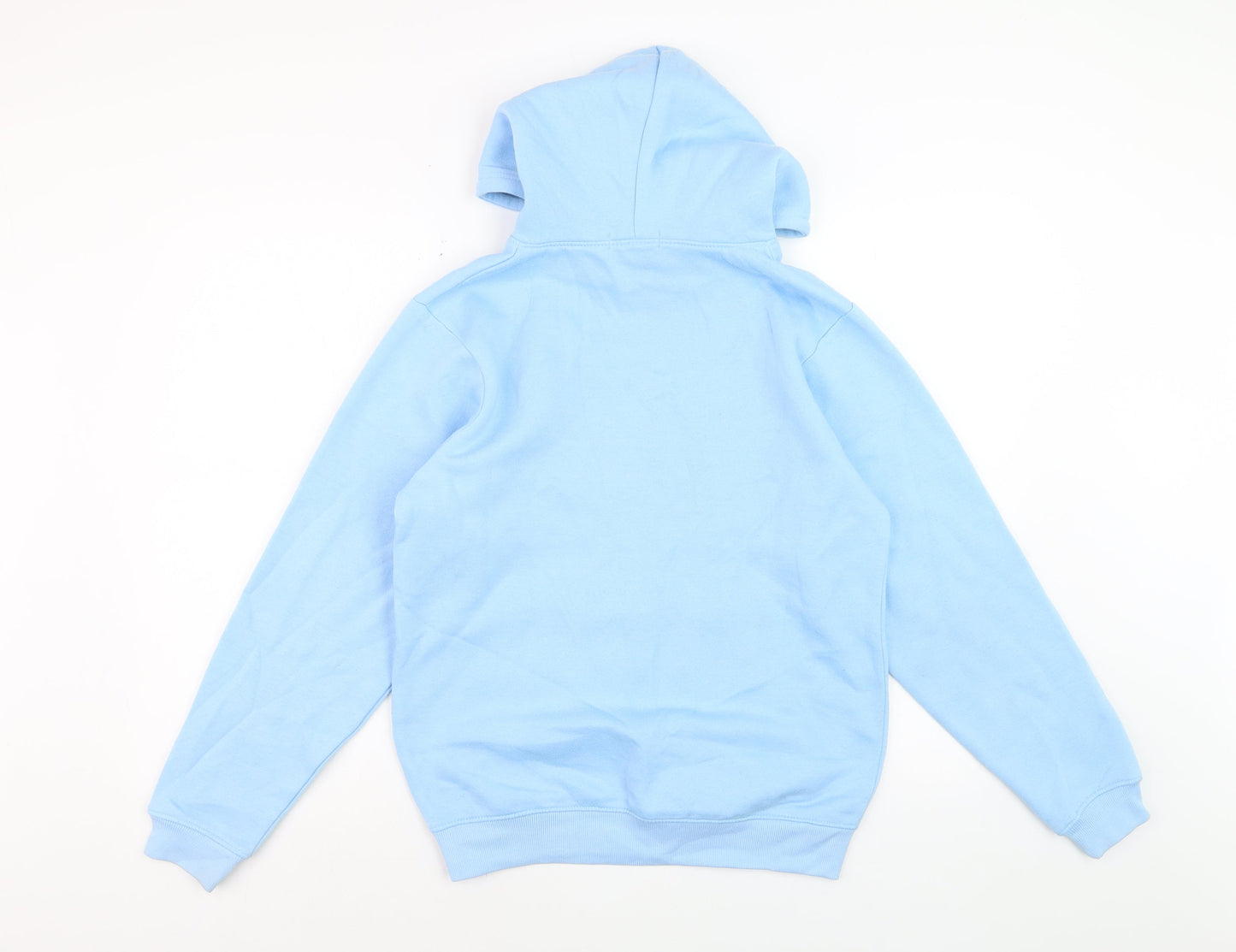 PrettyLittleThing Women’s Blue Pullover Hoodie XS Cotton Blend