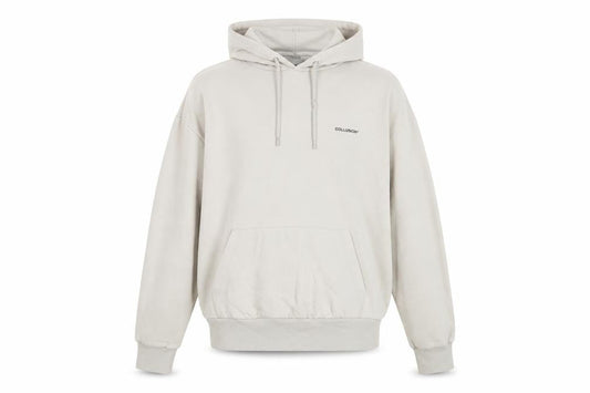 Collusion Men's Beige Pullover Hoodie Medium Regular Fit