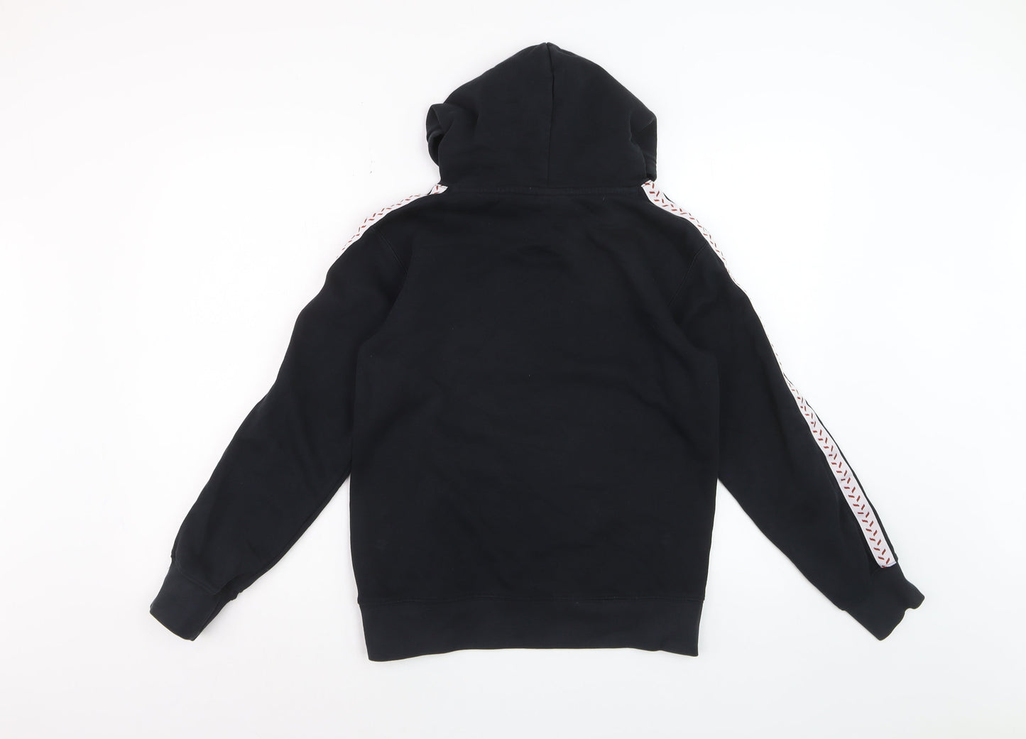 Jordan Boys Black Pullover Hoodie Size 12-13 Years Jumpman Logo Sweatshirt