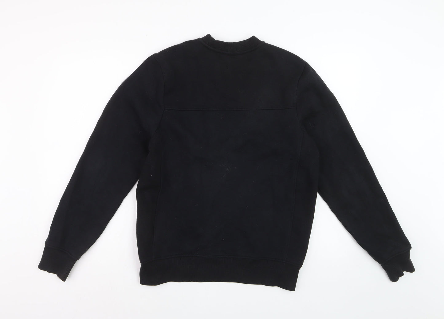 Everlast Men’s Black XS Pullover Sweatshirt Crew Neck Logo