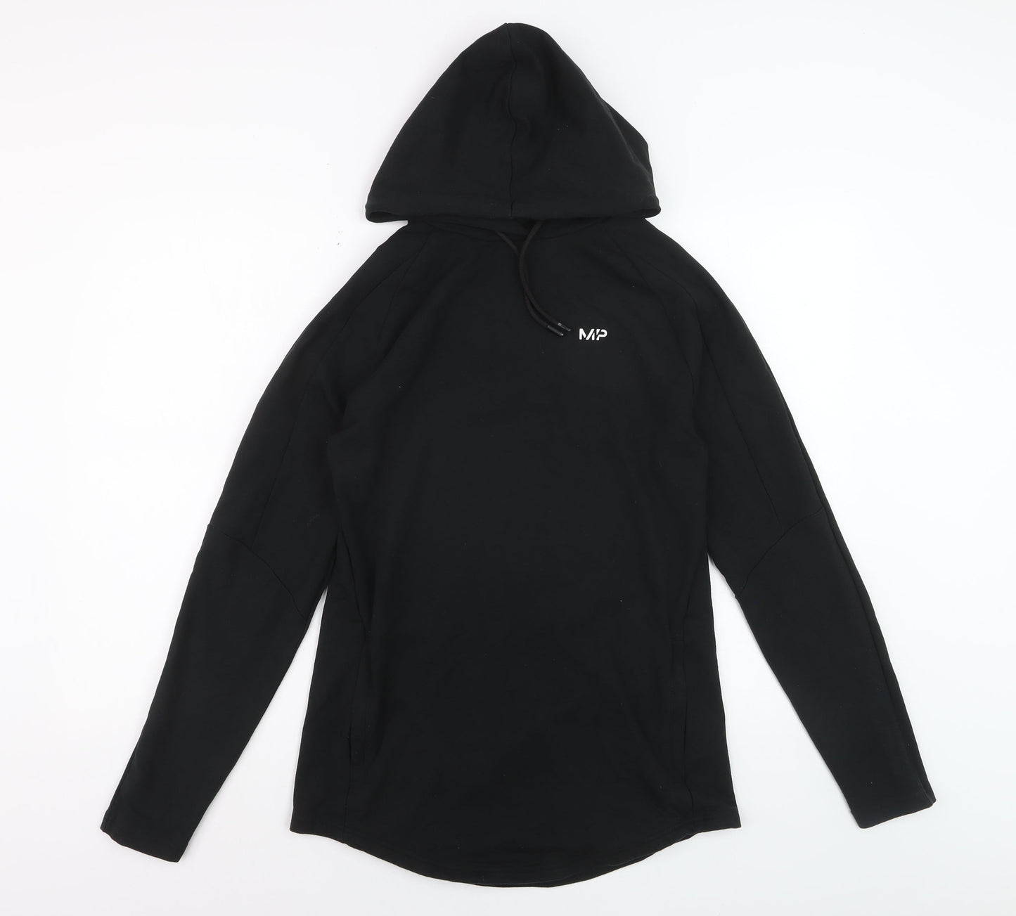 MP Womens Black Pullover Hoodie Small Cotton Blend