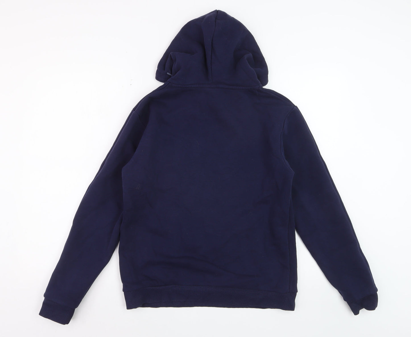 MP Mens Blue Pullover Hoodie Size S Regular Fit Long Sleeve