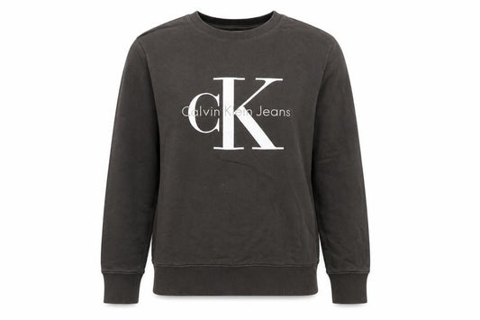 Calvin Klein Jeans Womens Black XS Crew Neck Pullover Sweatshirt