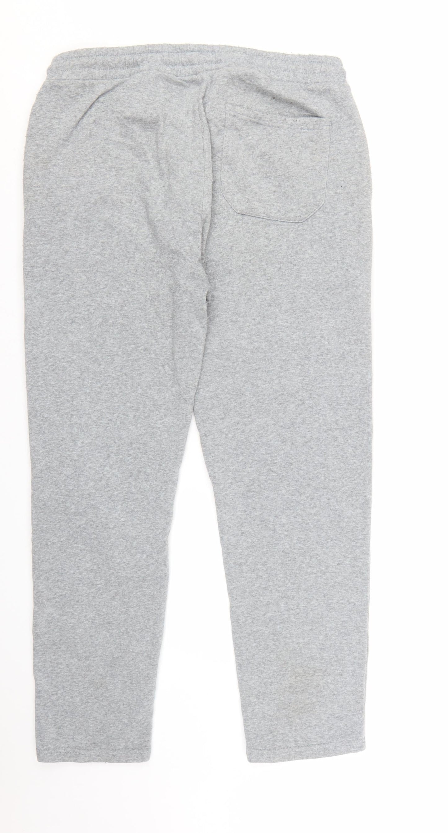 Firetrap Men's Grey Sweatpants L Regular Fit Drawstring Casual Trousers