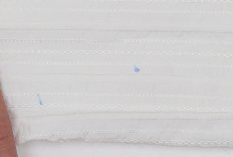 Dolce & Gabbana Women White Cotton Straight Trousers Size 12