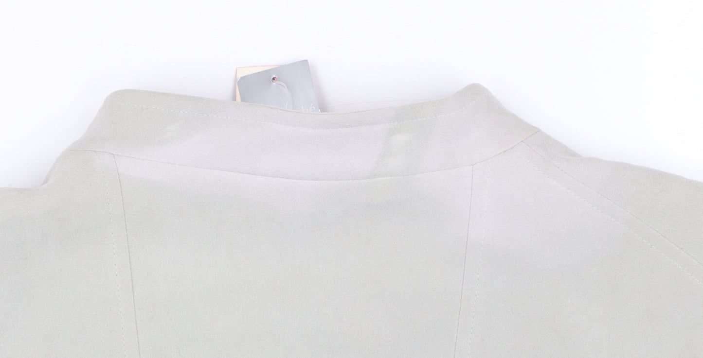 bonmarché Women’s Grey Suede Look Zip Jacket Size 24 Plus