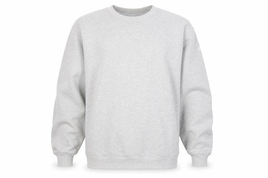 Adidas Men’s Grey Pullover Sweatshirt L Regular Fit Crew Neck