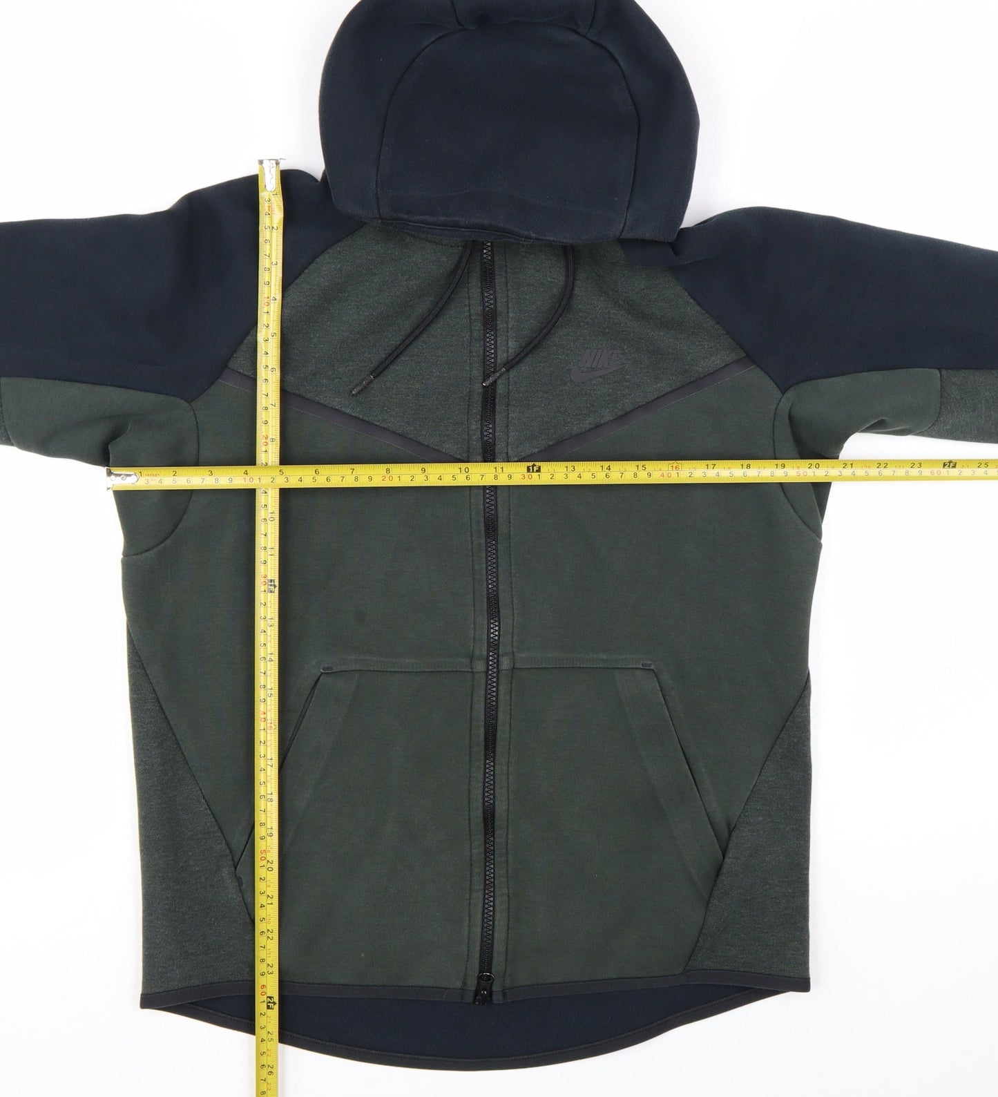 Nike Men's Green Full Zip Hoodie Size M Regular Fit