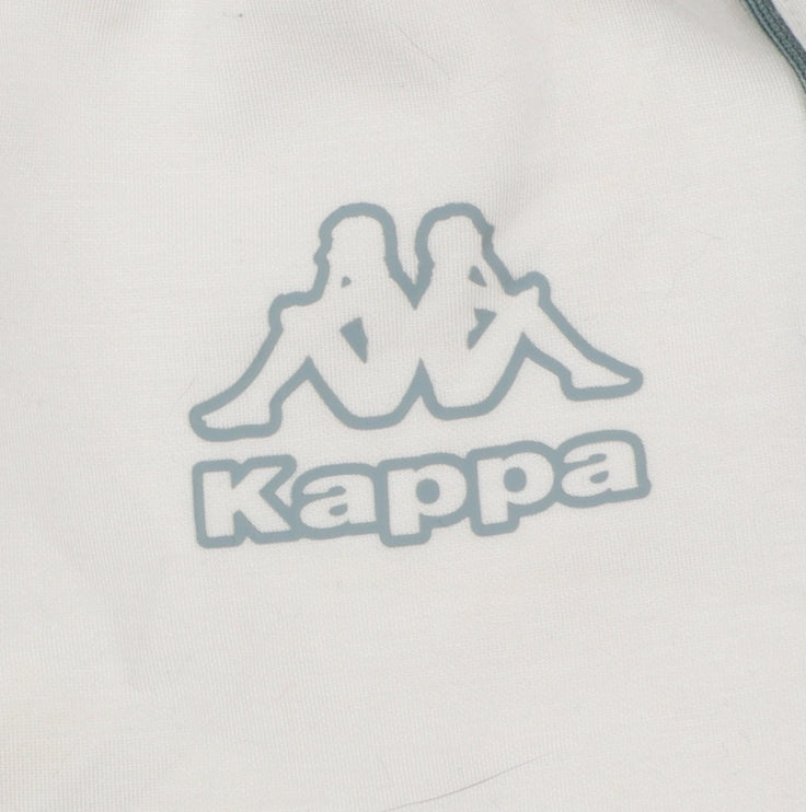 Kappa x Primark Girls Ivory Jogger Trousers 9-10 Years Elastic Waist