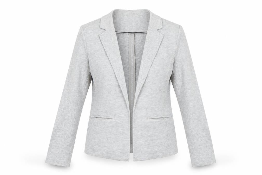 Hilfiger Denim Women's Grey Blazer Jacket Size S Tailored Casual