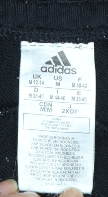Adidas Women's Black Jogger Trousers Size 12-14