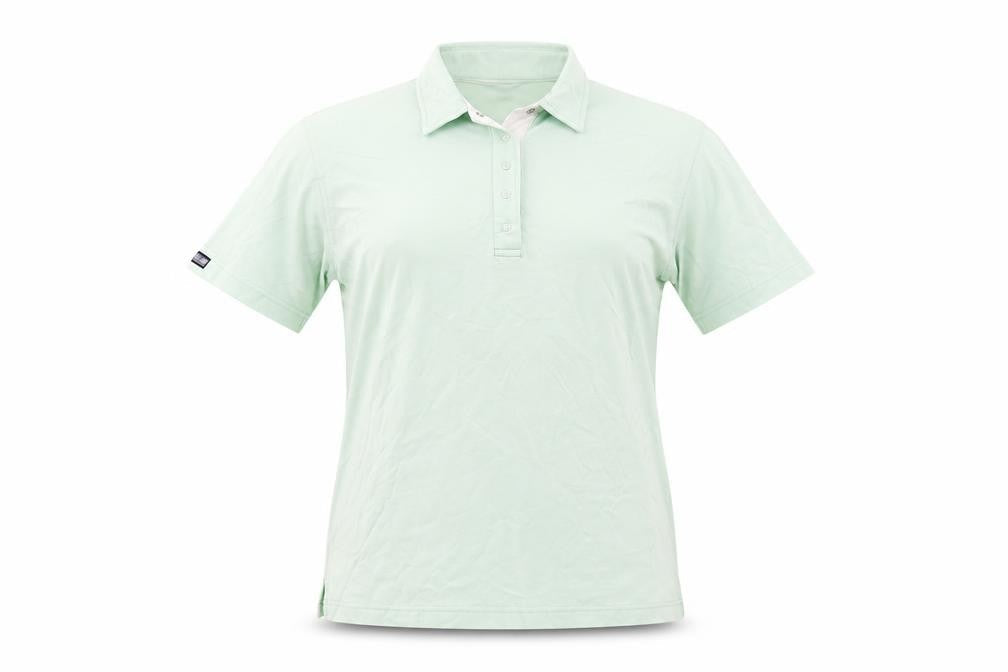 Glenmuir Women's Green Cotton Polo Shirt Size S Short Sleeve Classic