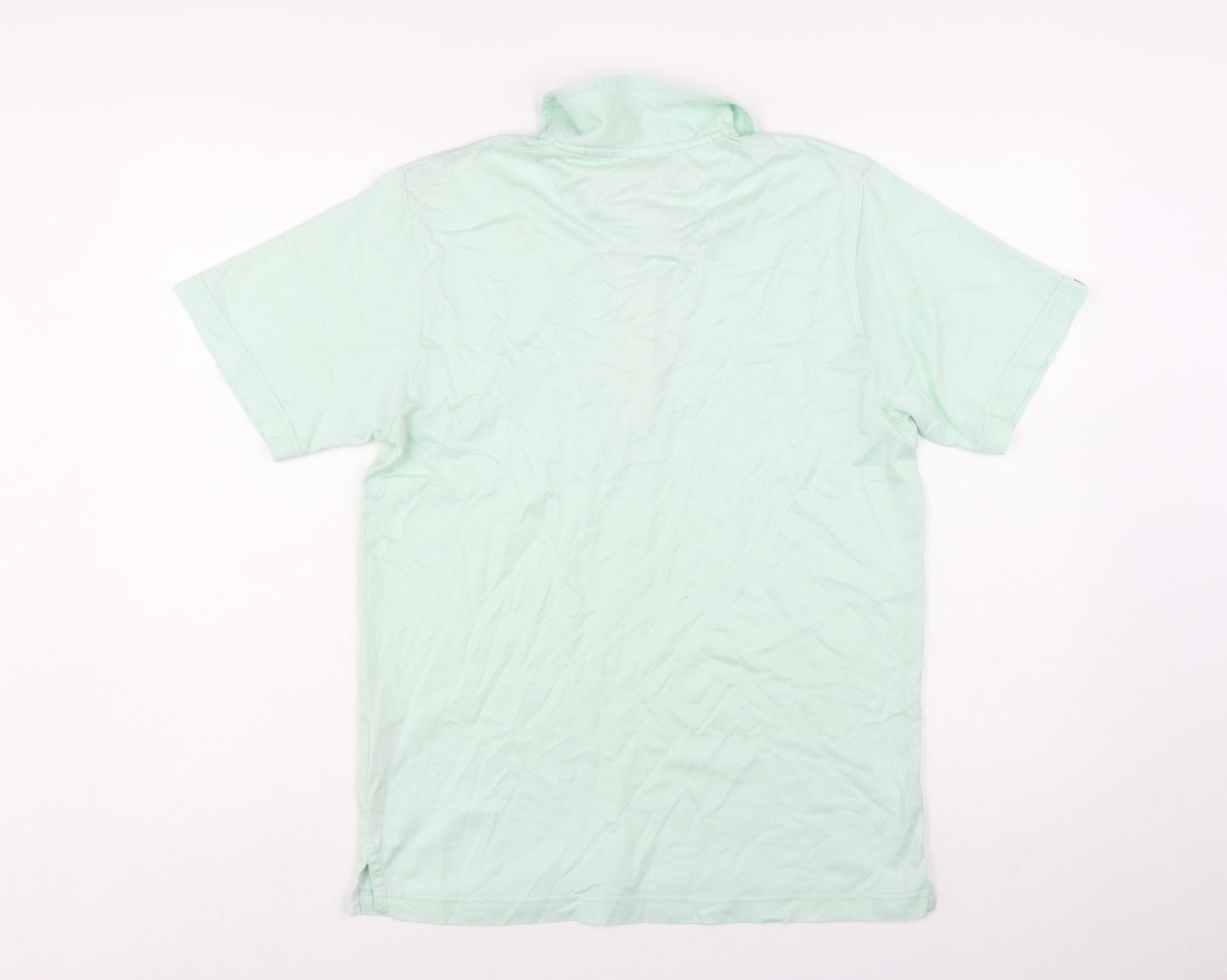 Glenmuir Women's Green Cotton Polo Shirt Size S Short Sleeve Classic