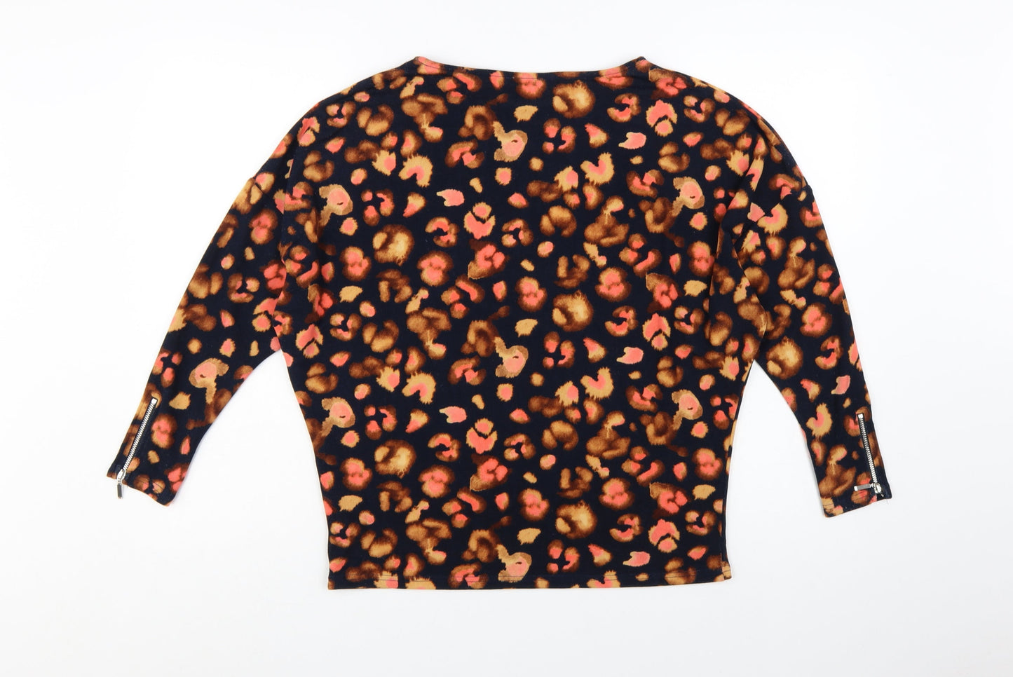 Sonder Studio Women’s Multicoloured Leopard Print Tunic Blouse UK10