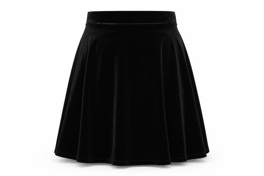 Marks and Spencer Women’s Black Velvet A-Line Skirt Size 14