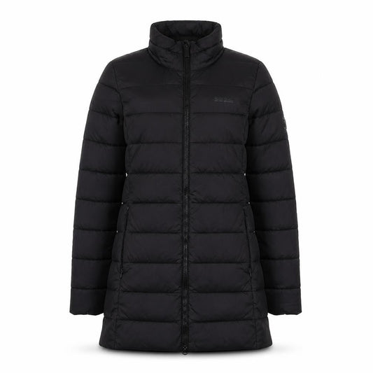 Regatta Womens Black Long Puffer Coat Size 8 Water Resistant