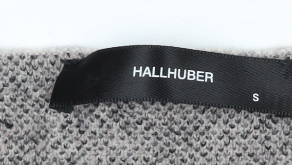 Hallhuber Women's Multicoloured Wool Geometric Pullover Jumper Size S