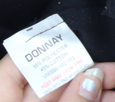 Donnay Men's Black Polo Shirt M Regular Fit Sports Top