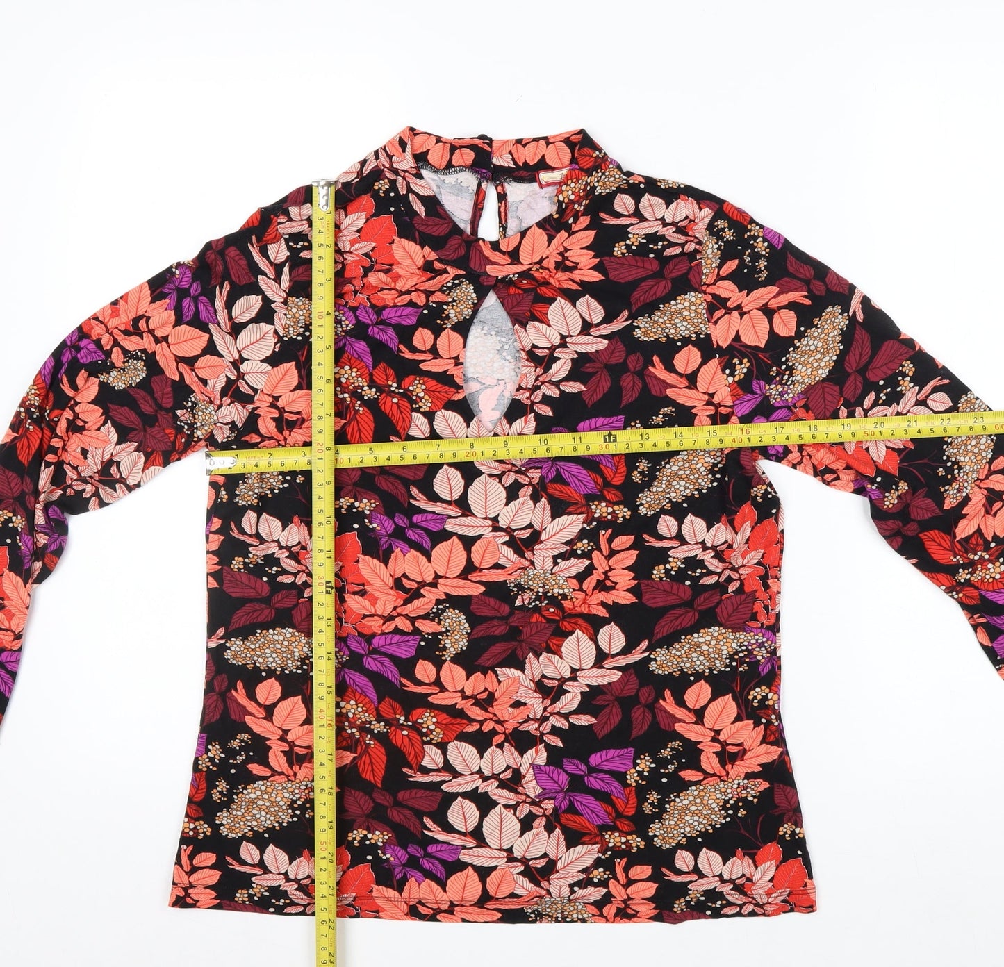 Joe Browns Womens Multicoloured Floral Long Sleeve Tunic Blouse UK 10