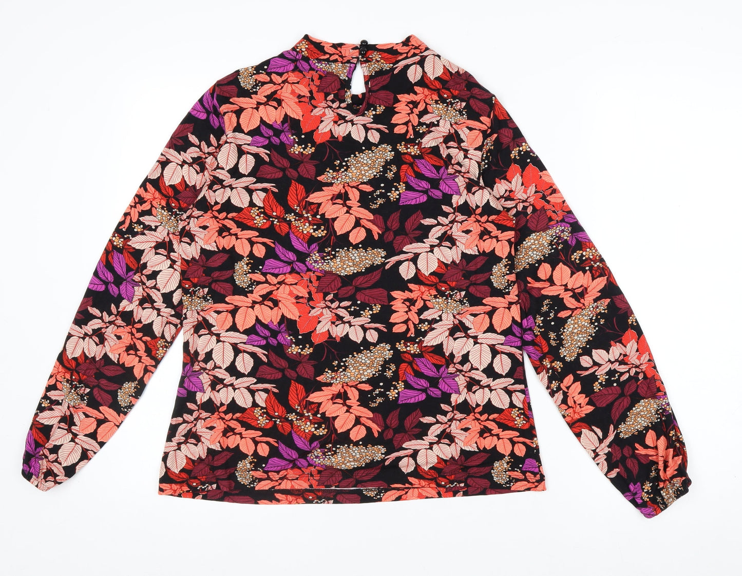 Joe Browns Womens Multicoloured Floral Long Sleeve Tunic Blouse UK 10