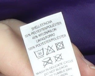 Gallery Women’s Purple Hooded Puffer Jacket UK 14 Lined Zip Coat