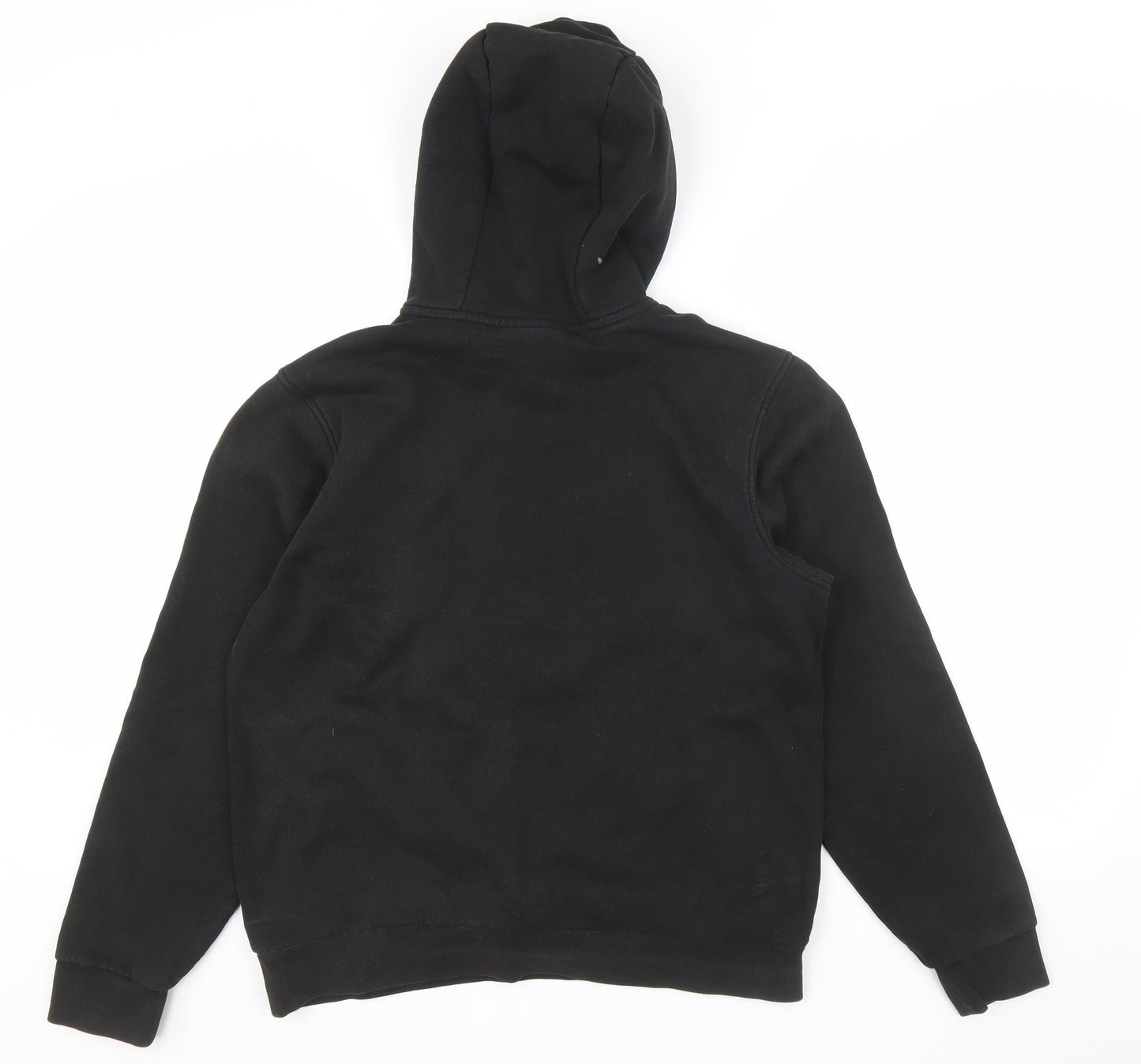 Lacoste Sport Men’s Black Pullover Hoodie M Regular Fit Cotton Blend