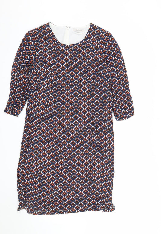 Great Plains Women's Multicoloured XS Shift Dress Geometric Print