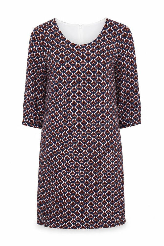 Great Plains Women's Multicoloured XS Shift Dress Geometric Print